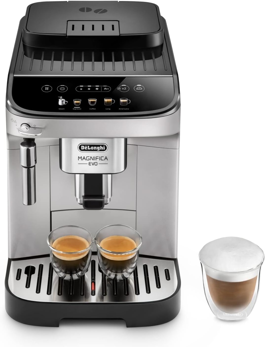 De'Longhi Magnifica Evo Machine a Café Grain ECAM292.33.SB, Machine Expresso et Cappucino